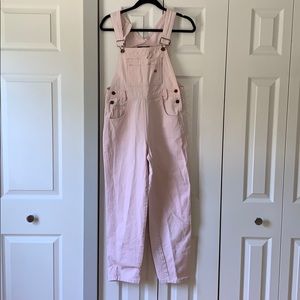 Vintage baby pink Jordache overalls